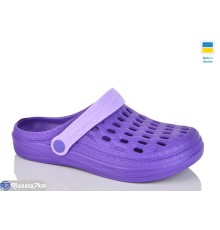 Кроки жіночі на літо (8 пар р.36-41) фіолетовий  "MURMUR"