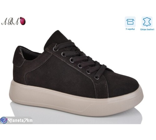 Кросівки жіночі на весну/осінь (8 пар р.36-41) коричневий  "Aba"