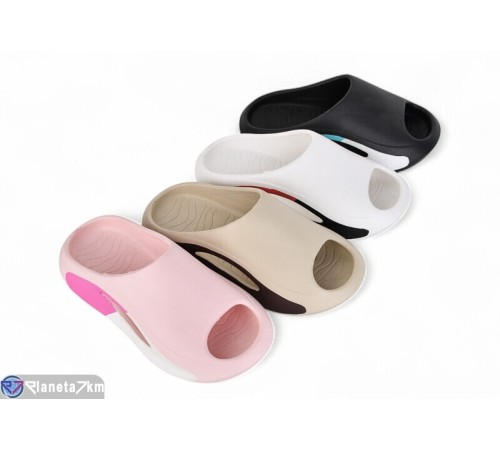 Шлепки жіночі на літо (24 пар р.36-41) мікс  "LEVLU"