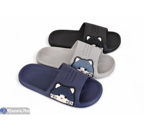 Шлепки чоловічі на літо (24 пар р.40-45) мікс  "LEVLU"