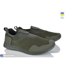 Кросівки чоловічі на весну/осінь (6 пар р.41-45) хакі  "OLLA"