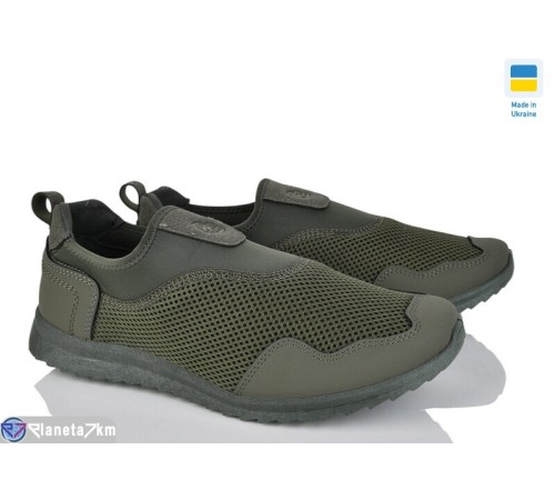 Кросівки чоловічі на весну/осінь (6 пар р.41-45) хакі  "OLLA"