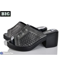 Шлепки жіночі на літо (8 пар р.36-41) бронзовий  "BIG"