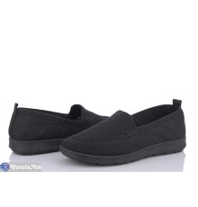 Сліпони жіночі на літо (8 пар р.36-41) чорний  "Fuggo"