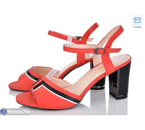 Босоніжки жіночі на літо (6 пар р.36-41) червоний  "Fuggo"