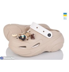 Кроки жіночі на літо (8 пар р.36-41) бежевий  "LULI"