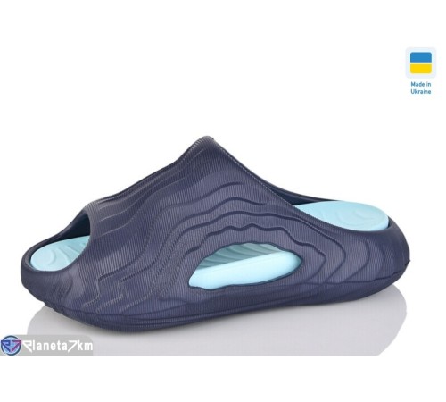 Шлепки чоловічі на літо (8 пар р.40-45) синій  "LULI"