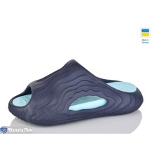 Шлепки чоловічі на літо (6 пар р.46-48) синій  "LULI"