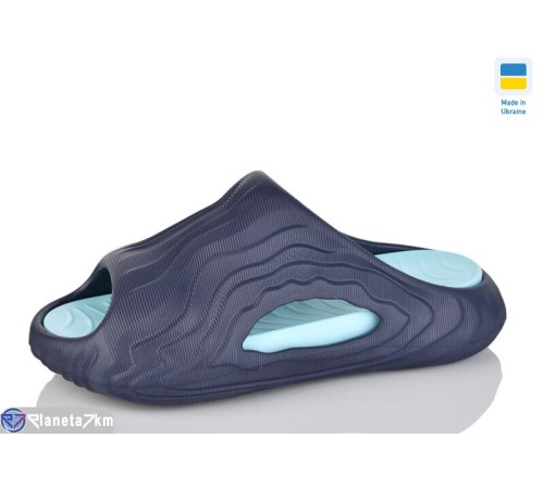 Шлепки чоловічі на літо (6 пар р.46-48) синій  "LULI"