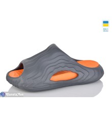 Шлепки чоловічі на літо (6 пар р.46-48) сірий  "LULI"