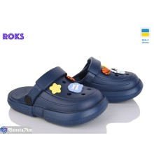 Кроки дитячі на літо (8 пар р.24-35) синій  "Roks"