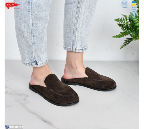 Шлепки жіночі на літо (8 пар р.36-41) коричневий  "ARTO"