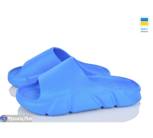 Шлепки дитячі на літо (8 пар р.30-37) синій  "Ladmir"