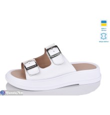 Шлепки жіночі на літо (6 пар р.36-40) білий  "Marmilad"