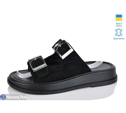 Шлепки жіночі на літо (6 пар р.36-40) чорний  "Marmilad"