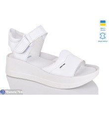 Босоніжки жіночі на літо (6 пар р.37-41) білий  "LIKA"