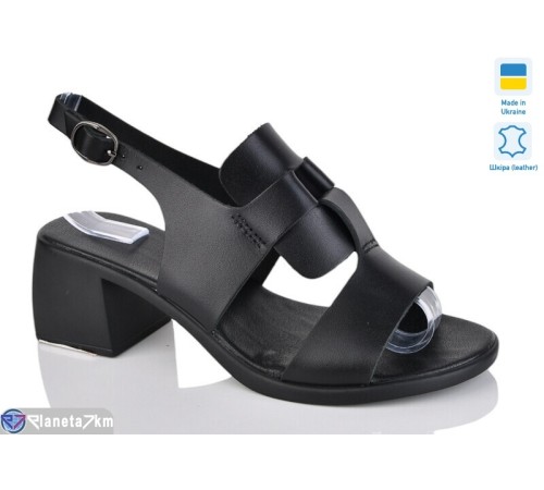 Босоніжки жіночі на літо (6 пар р.36-41) чорний  "LIKA"