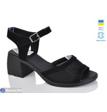 Босоніжки жіночі на літо (6 пар р.36-41) чорний  "LIKA"