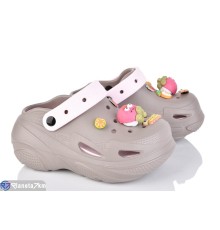 Кроки жіночі на літо (8 пар р.36-41) коричневий  "LULI"