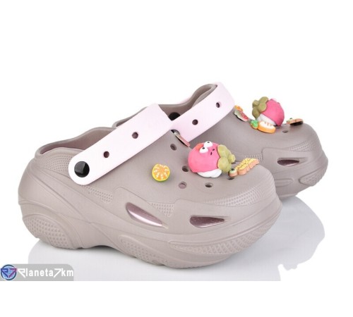 Кроки жіночі на літо (8 пар р.36-41) коричневий  "LULI"