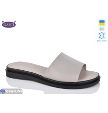 Шлепки жіночі на літо (6 пар р.36-40) коричневий  "Garti"