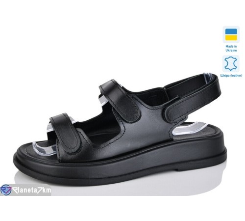 Босоніжки жіночі на літо (6 пар р.36-40) чорний  "Marmilad"