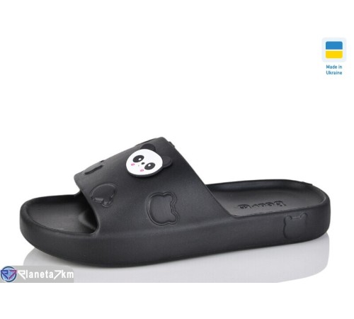 Шлепки жіночі на літо (8 пар р.37-40) чорний  "LOTTOS"