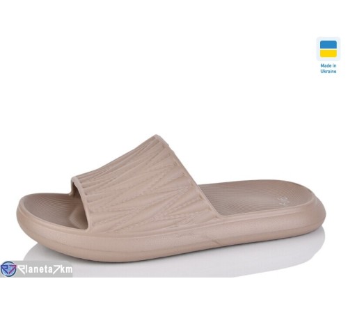 Шлепки жіночі на літо (8 пар р.37-40) коричневий  "LOTTOS"