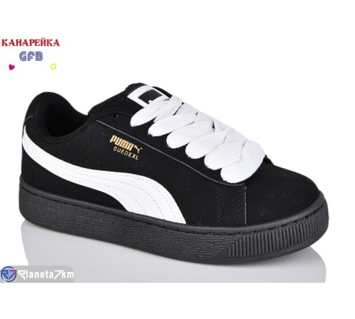 Кросівки на весну/осінь (8 пар р.36-41) чорний  "GFB-Канарейка"