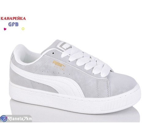 Кросівки на весну/осінь (8 пар р.36-41) сірий  "GFB-Канарейка"