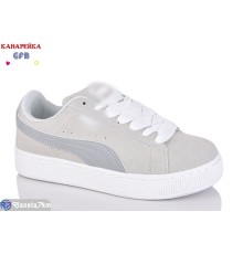 Кросівки на весну/осінь (8 пар р.36-41) сірий  "GFB-Канарейка"