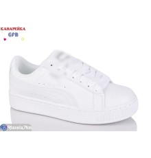 Кросівки на весну/осінь (8 пар р.36-41) білий  "GFB-Канарейка"