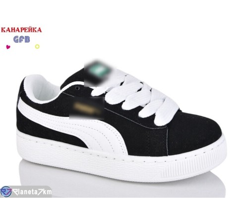 Дитячі кросівки на весну/осінь (8 пар р.33-38) чорний  "GFB-Канарейка"