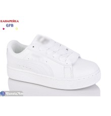 Дитячі кросівки на весну/осінь (8 пар р.33-38) білий  "GFB-Канарейка"