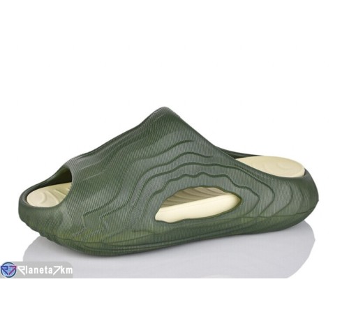 Шлепки чоловічі на літо (8 пар р.40-45) зелений  "LULI"