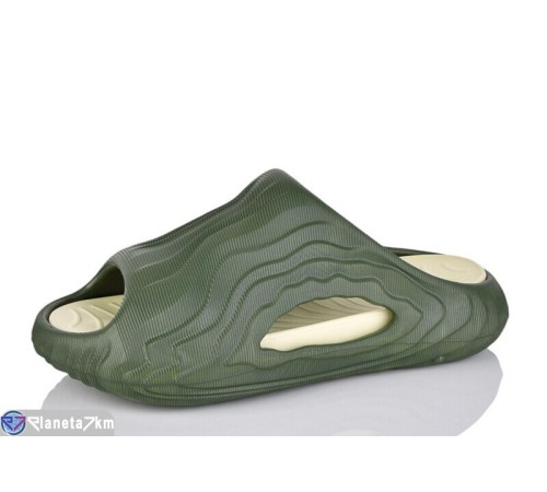 Шлепки чоловічі на літо (6 пар р.46-48) зелений  "LULI"