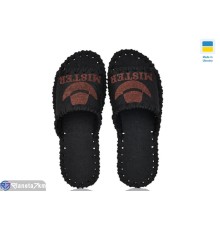 Тапки чоловічі на весну/осінь (9 пар р.40-45) чорний  "Activ"