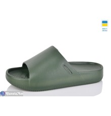 Шлепки дитячі на літо (8 пар р.36-41) зелений  "LULI"