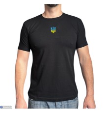 Футболка чоловіча на літо (5 шт. р.сетка M-3XL) чорний  "Plato"