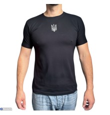 Футболка чоловіча на літо (5 шт. р.сетка M-3XL) чорний  "Plato"