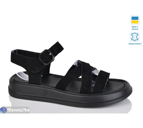 Босоніжки жіночі на літо (6 пар р.36-40) чорний  "LIKA"