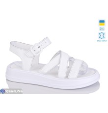 Босоніжки жіночі на літо (6 пар р.36-40) білий  "LIKA"