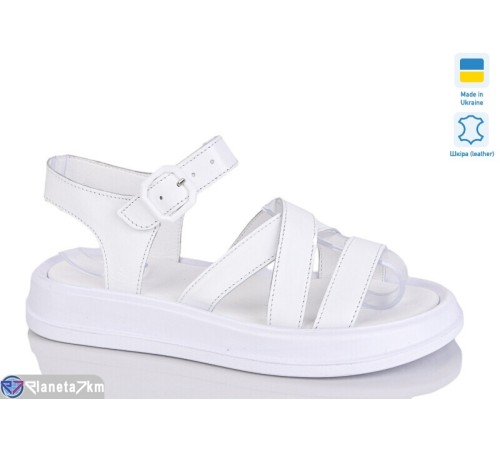 Босоніжки жіночі на літо (6 пар р.36-40) білий  "LIKA"