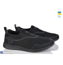 Кросівки чоловічі на весну/осінь (6 пар р.41-45) чорний  "LEOBAZA"