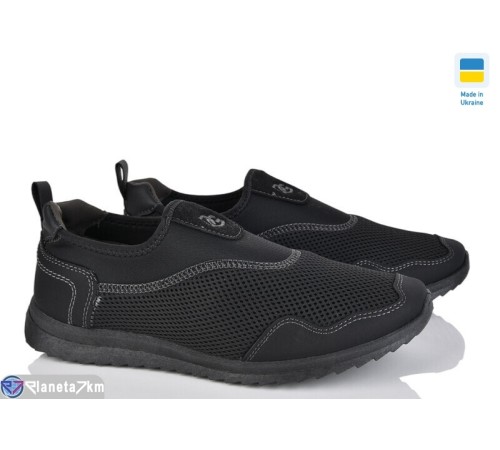 Кросівки чоловічі на весну/осінь (6 пар р.41-45) чорний  "LEOBAZA"
