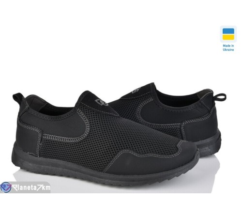 Кросівки чоловічі на весну/осінь (6 пар р.41-45) чорний  "LEOBAZA"