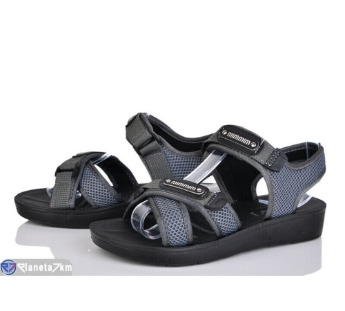 Босоніжки жіночі на літо (8 пар р.36-41) сірий  "Normashoes"