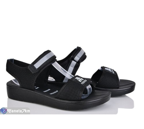 Босоніжки жіночі на літо (8 пар р.36-41) чорний  "Normashoes"