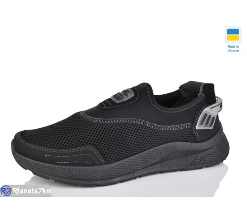 Кросівки чоловічі на весну/осінь (6 пар р.41-45) чорний  "OLLA"