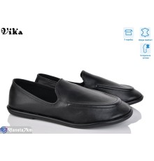 Мокасіни жіночі на весну/осінь (8 пар р.36-40) чорний  "Vika"